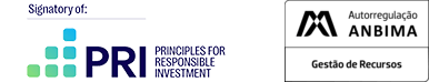 Signatory of PRI · Autorregulação ANBIMA — Gestão de Recursos